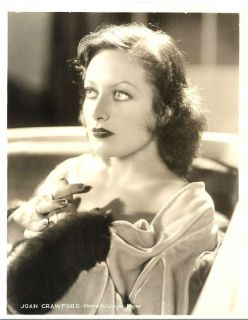Vintage Portrait of Joan Crawford Circa 1930s MGM