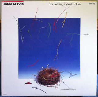 JOHN JARVIS something constructive LP Mint  MCA 5963 Audiophile 1987