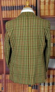 Incredible RARE James Pringle Check Tweed Jacket 40 S