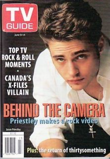 Canadian TV Guide Jason Priestley 90210 1996 CTV 1