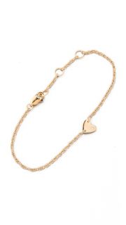 Jennifer Zeuner Jewelry Extra Small Heart Bracelet