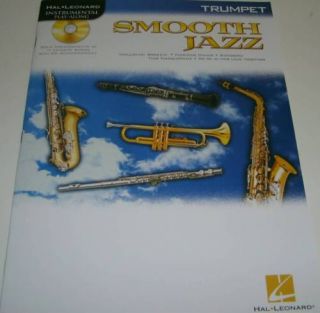 Smooth Jazz Instrumental Play Along Book CD Trumpet