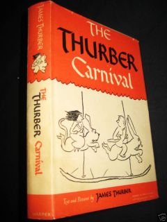 RARE 1945 1st Edition Thurber Carnival James Thurber