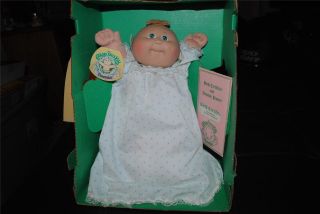  Patch Kids Kid PREEMIE Baby Rikki Janina Doll Vintage 1985 NRFB Papers