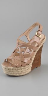 Boutique 9 Flower Strappy Wedge Sandal