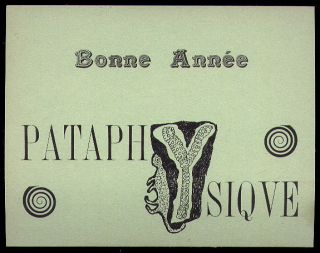  of Pataphysiques Ubu Roi Jarry 10 Postcards 1950s Paris Latest