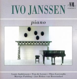 Ivo Janssen Piano CD Award Winning Dutch Pianist Music