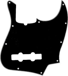 Fender Standard Jazz J Bass Pickguard Black 3 Ply