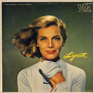 RARE Lizabeth Scott Henri Rene Lizabeth 1958 Vocal Jazz LP