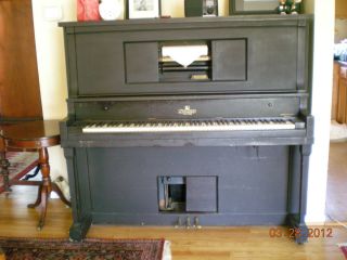 Janssen Player Piano Circa 1929 Antique