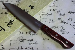 Japanese chef knife kanetsune vg 10 stainless santoku 165mm seki Japan