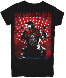 Sons of Anarchy JAX SOA Poster Biker SAMCRO T Shirt XL