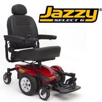 Motorized Wheelchair Jazzy Select 6 Brand
