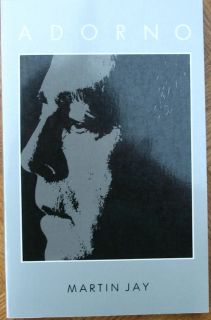 Adorno by Martin Jay 1984 Paperback 0674005155