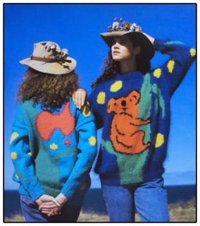  for the Koala sweater (designed by Jenny Kee) worn by Princess Diana