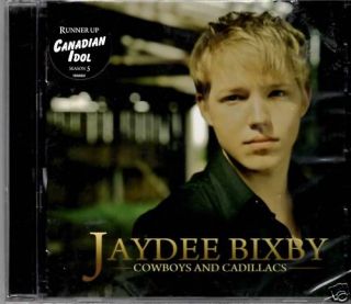 Jaydee Bixby Cowboys Cadillacs CD Music Canadian Idol Runner Up Season