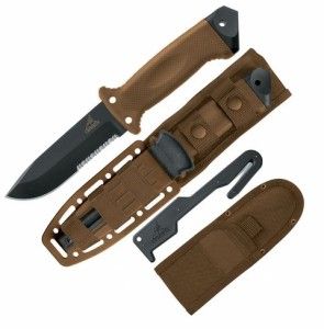Gerber LMF II Asek Coyote Brown Survival Knife 22 01400