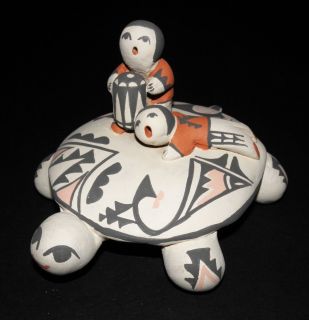 Jemez Pueblo Marie Toya Native American Indian Storyteller Turtle