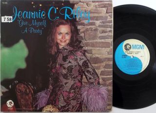 Jeannie C Riley Give Myself A Party MGM LP Country Female Vocal