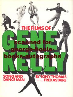 Boldly signed and inscribed by Gene Kelly in blue ink with asmall