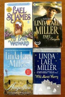  LINDA LAEL MILLER Romance Paperback Novels: Just Kate, Jessica,Miranda