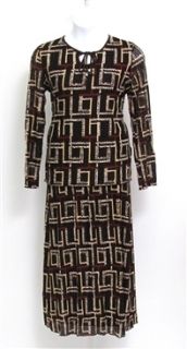 Jessica Taylor Open Chevron Pattern Knit 2pc Dress Skirt Set Plus Size