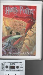  The Chamber of Secrets Book on Tape Tapes JK Rowling Jim Dale