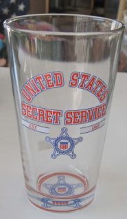 United States Secret Service Glass