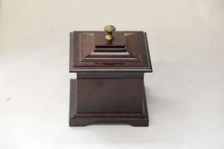 Bombay Company Wooden Music Box Ring Jewelry Box