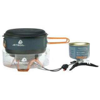 Jetboil Helios Group Cooking System Backpacking Fly Fishing Cooking