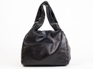 New 2011 Jimmy Choo Isola Black Studded Handbag Purse