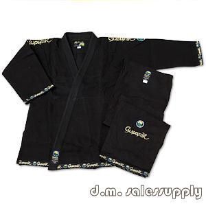Proforce® Gladiator Ultra Jiu Jitsu Uniform Gi Black 