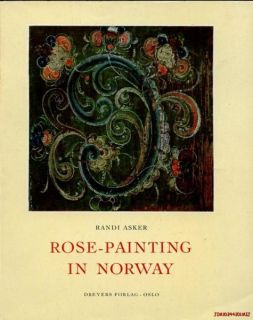 Rose Painting in Norway Style History Rosemaling Wood Furniture Trunks