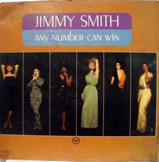 Jimmy Smith Any Number Can Win LP Vinyl V 8552 VG 1963