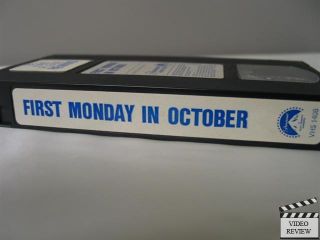  Monday in October VHS Walter Matthau, Jill Clayburgh, Barnard Hughs
