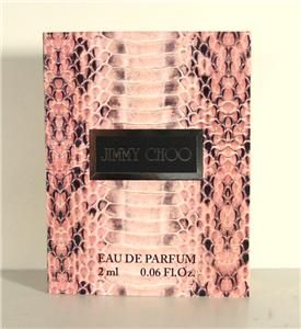Hot Jimmy Choo Perfume Sample Eau de Parfum Luxury Fragrance Awesome