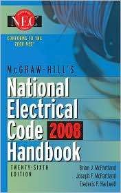   Hills National Electrical Code 2008 Handbook by Joseph F McPartland