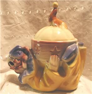 Collectible Vintage Shawnee Pottery Jo Jo Clown Cookie Jar