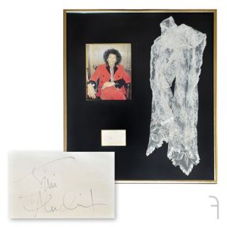Jimi Hendrix Scarf and Signature