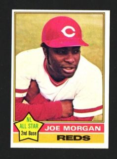 1976 Topps Baseball 420 Joe Morgan Reds