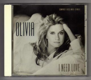 OLIVIA NEWTON JOHN I Need Love CD Single The Rumour Shep Pettibone