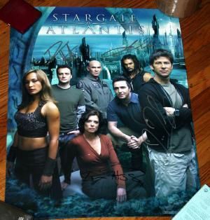 Stargate Atlantis Cast Season Two Joe Flanigan Poster
