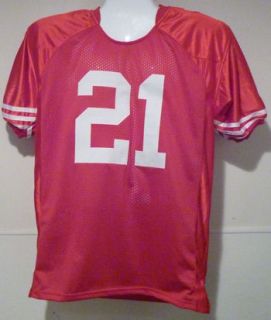 Frank Gore Autographed Signed San Francisco 49ers Red Size XL Mesh