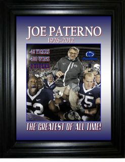 Joe Paterno Penn State Nittany Lions Framed Picture New