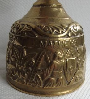  Bell Christian Church Brass Handbell Matthew Mark Luke John 46
