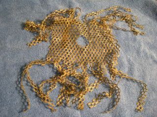 Gi Joe Gold Camouflaged Netting