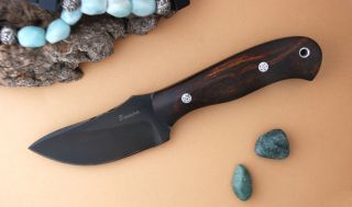 Barry Dawson Custom Knife Hunter Skinner Camp L6 SW3 5