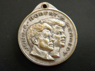 Antique Medal Pope Johannes XXIII John Robert Kennedy
