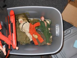 Vintage Lot of 1964 Gi Joes and Parts Huge Lot Take A Look