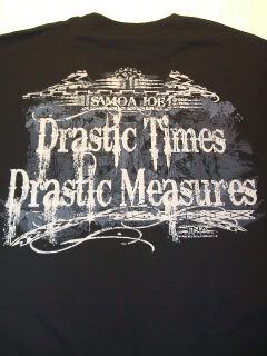 Samoa Joe Submission Machine Black TNA T Shirt